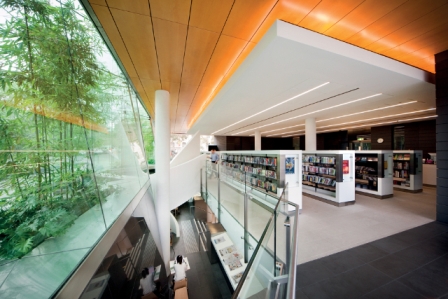 Fjs Library. Design A library becomes a light space in fjmt's hands | Architecture & Design